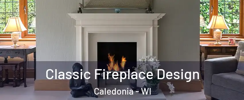  Classic Fireplace Design Caledonia - WI