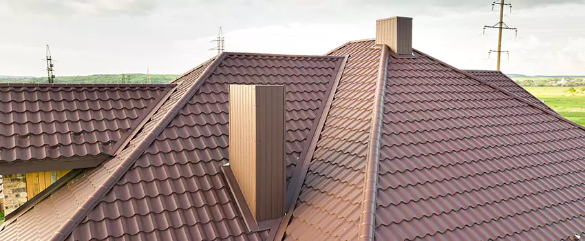 Residential Chimney Flashing Restoration in Caledonia, WI