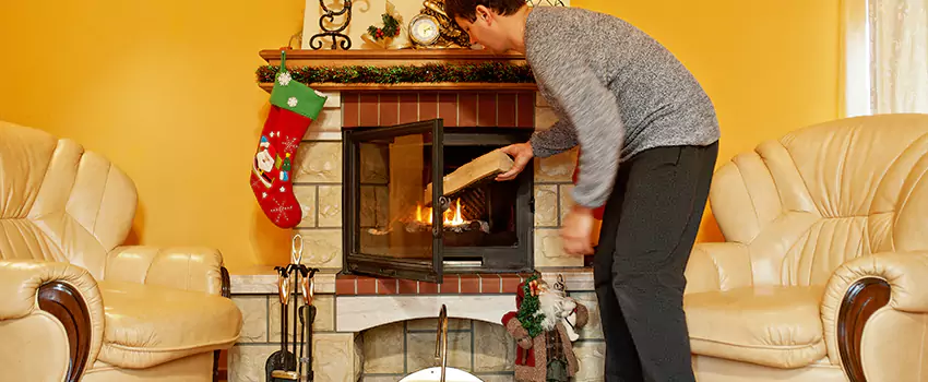 Gas to Wood-Burning Fireplace Conversion Services in Caledonia, Wisconsin