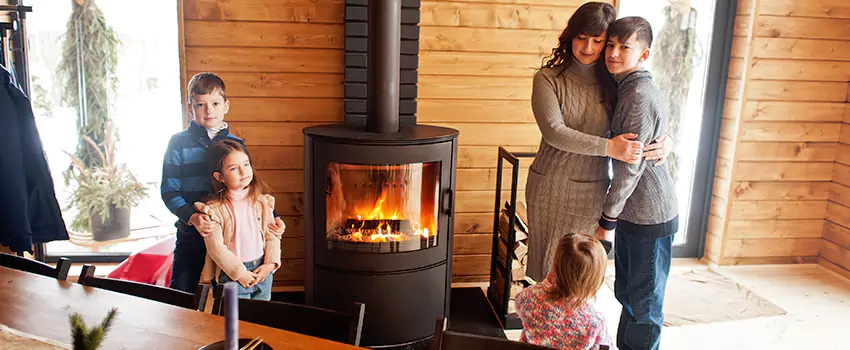 Morso Cast Iron Fireplace Insert Installation in Caledonia, Wisconsin