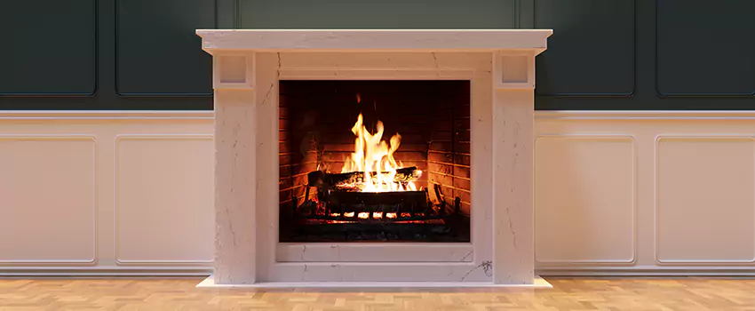 Open Flame Wood-Burning Fireplace Installation Services in Caledonia, Wisconsin