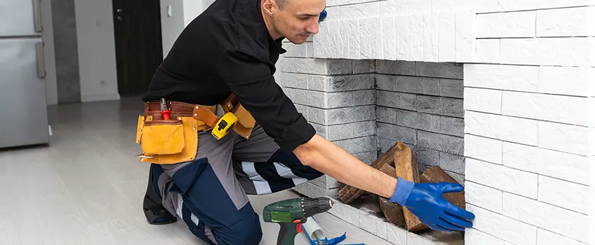 Fireplace Damaged Damper Frame Repair Services in Caledonia, Wisconsin